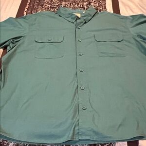 RED HEAD BRAND CO. Men's Casual Button Down Shirt - Teal
